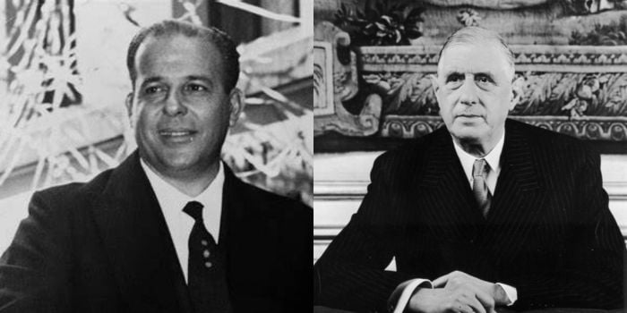 jango e Charles de Gaulle, se encontraram antes do marco histórico de 31 de março de 1964